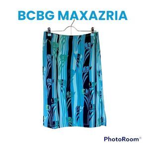 BCBG Maxazria Floral Pencil Skirt